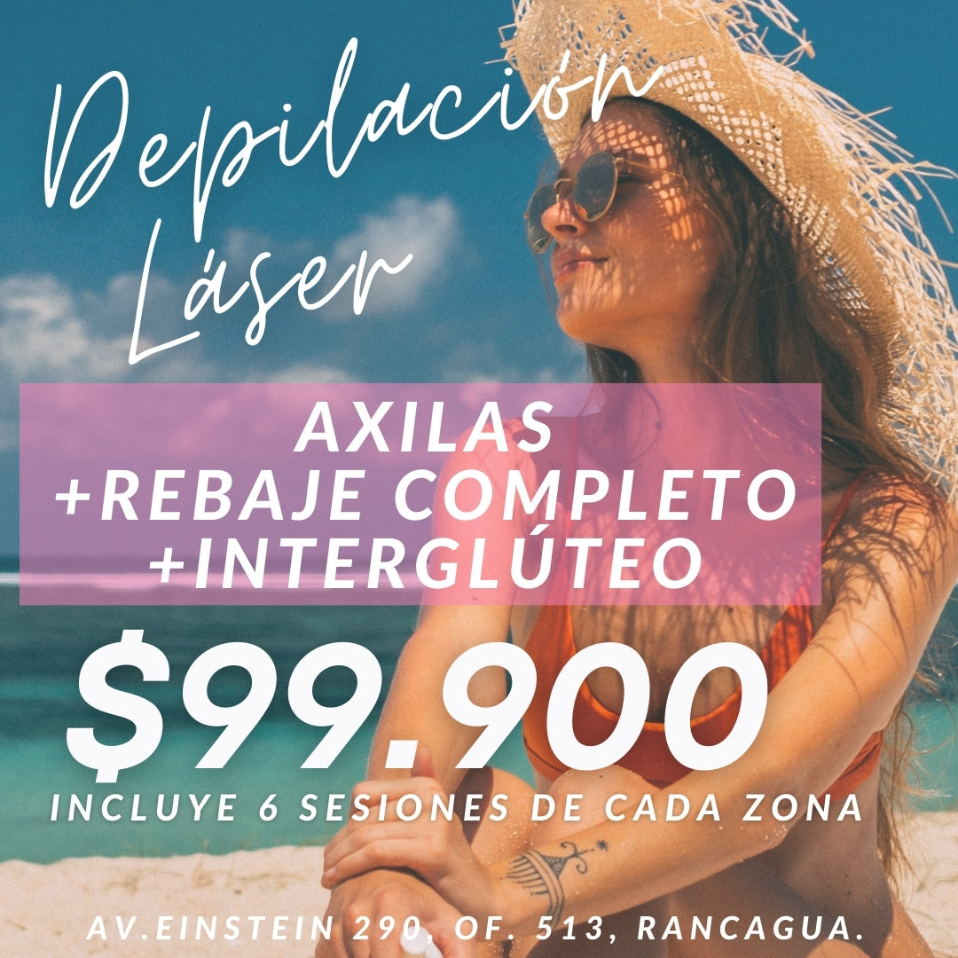 Rebaje Completo + Interglúteo + Axilas