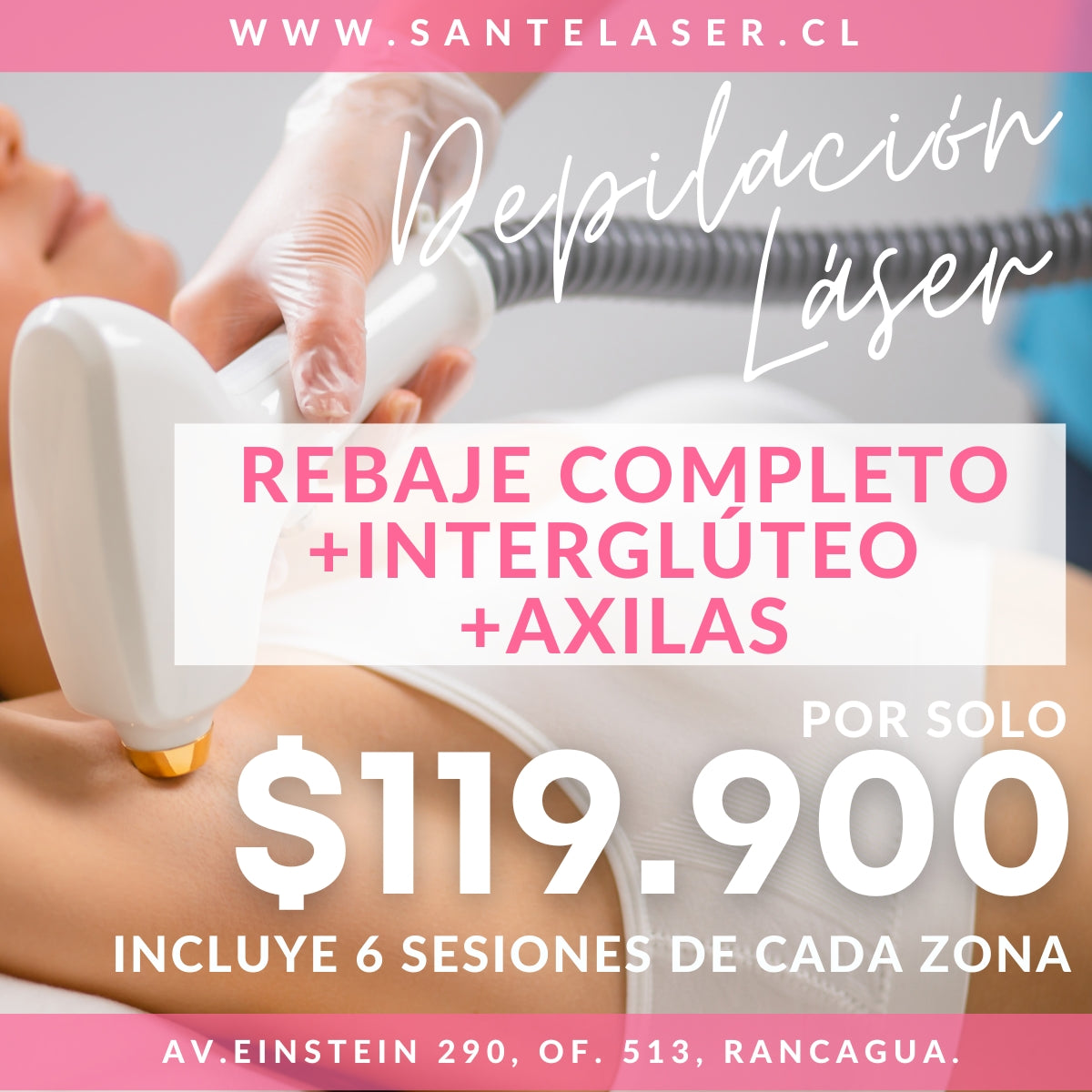 Rebaje Completo + Interglúteo + Axilas